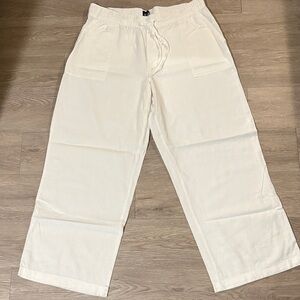 Gap Women’s Linen White Pants